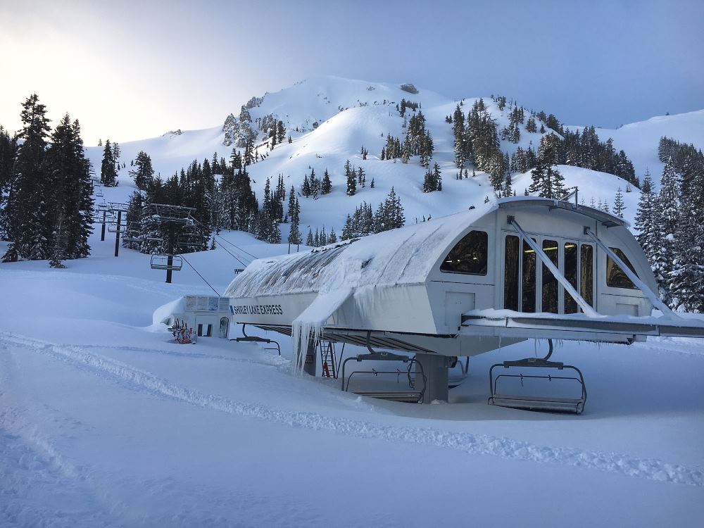 Sugar Bowl en California llega al récord de 19,1 metros de nieve acumulada 