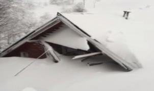 Graban en vídeo una gran avalancha en Cerro Bayo (Argentina)