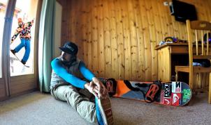 Fidel Alonso, el mediático Rider de Snowboard vuelve en Suiza a sus raíces 