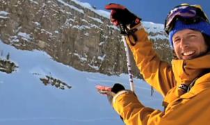 Jamie Pierre y su espeluznante salto vertical de casi 80 m mientras hacía fuera pistas