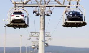 ¿Telesilla para coches? si, está en Eslovaquia y funciona hace 18 años