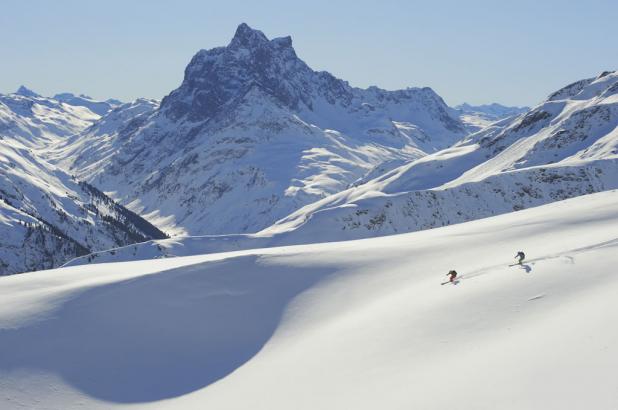 Nieve en St. Anton