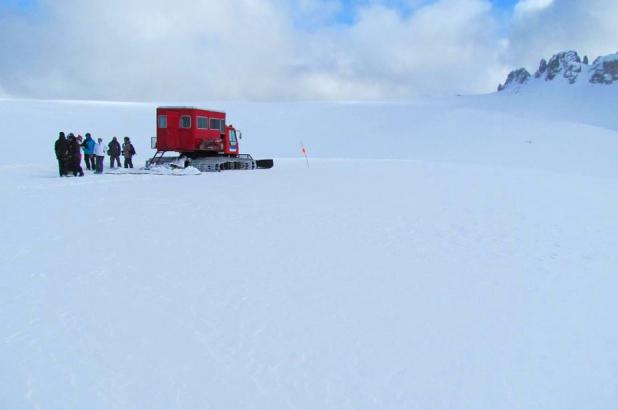 Argentina, Rio negro, Cerro Perito Moreno, catskiing