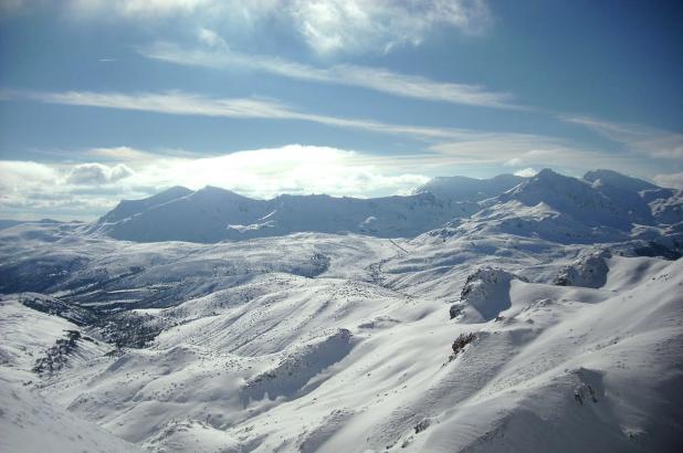 Panorámica de San Isidro y Fuentes de Invierno.