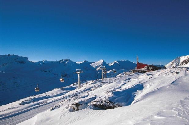 Panorama de la zona del glaciar de Moelltal en Carintia