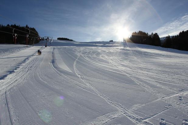 En las pistas de Alpsteinblick