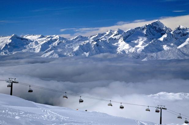 Aspecto de los Dolomitas en Alta Badia