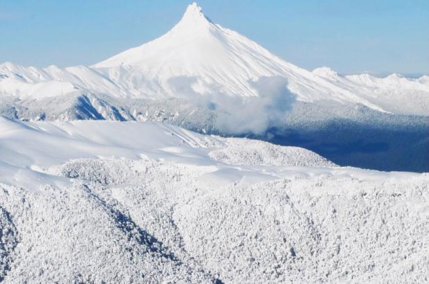 Imagen de Cerro Puntiagudo en Antillanca, crédito imagen Teresa Rodriguez 