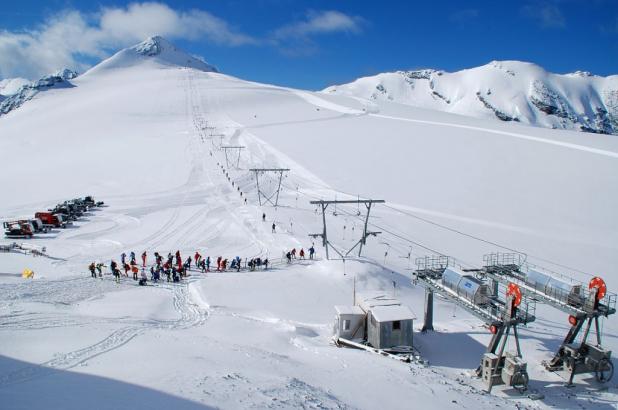 El passo Stelvio luce magnífico este mes de junio del 2013