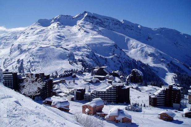 Imagen de la estación de esquí de Avoriaz