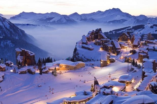 Bonita imagen de Avoriaz en Porte du Soleil