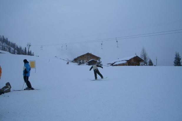 Día nublado en Axalp ob Brienz