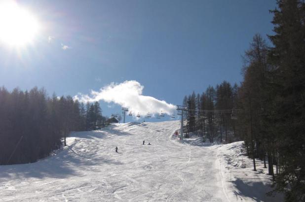 Esquiando en Bardonecchia