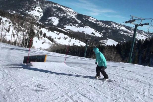 Snowpark en Beaver Mountain