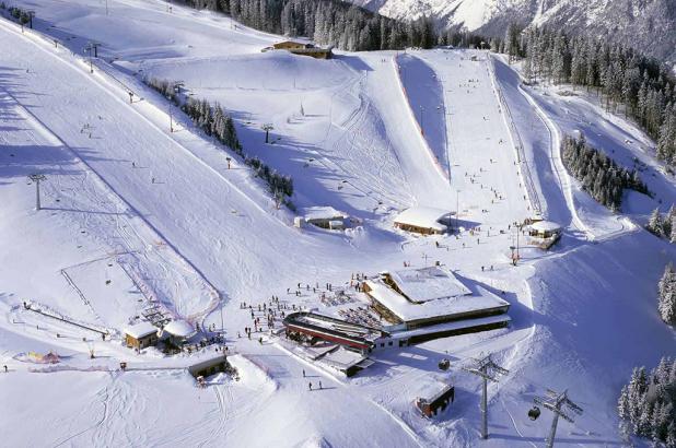 Vista aérea de Bergeralm