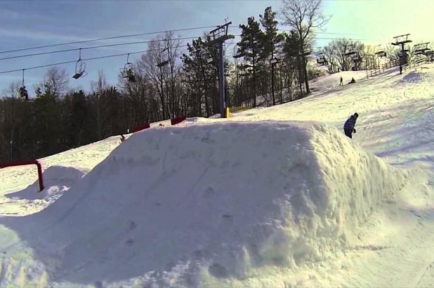 Snowpark en Boler Mountain