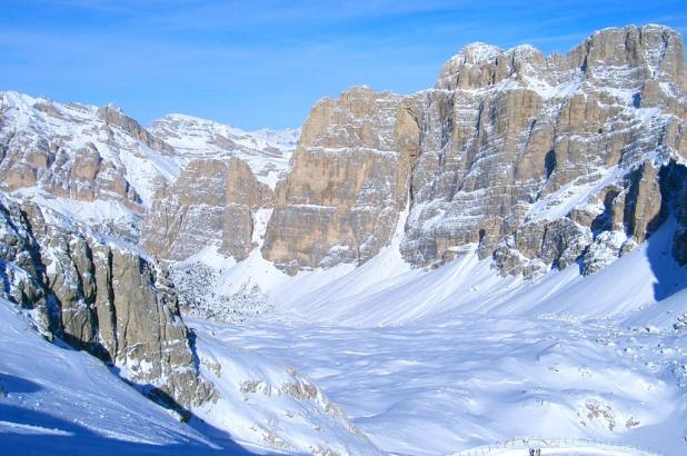 Zona de Corvara en Alta Badia