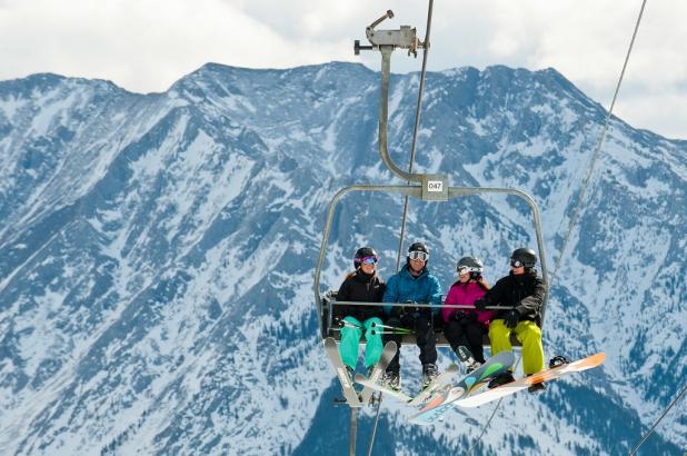 Pasando un buen rato en Cranmore Mountain