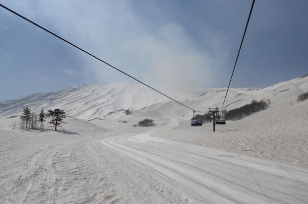 Foto telesilla de Linguaglossa / Etna Norte, tomada por Xavier Abella