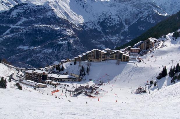 Espectacular imagen de Auris en Oisans (Alpe d'Huez)