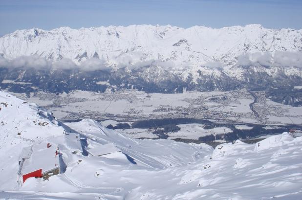 Vista desde Glungezer al Valley Inn