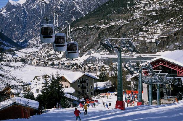 Telecabina en Gran Paradiso