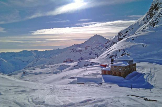 Bonito paisaje en Gressoney