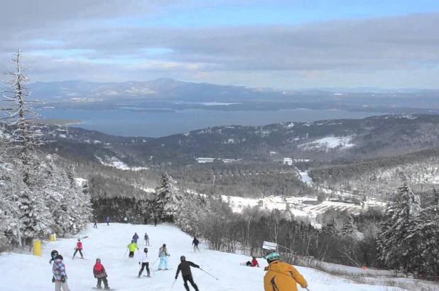 Esquiando en Gunstock