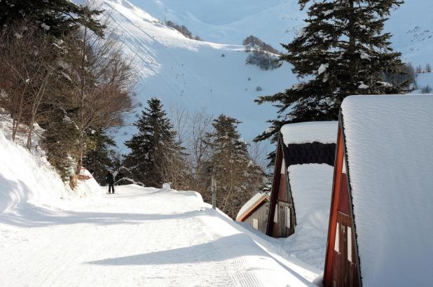 Estación de Guzet Neige en el Ariège Pyrénées