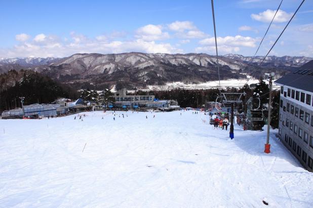 Hermoso paisaje en Hakuba Goryu