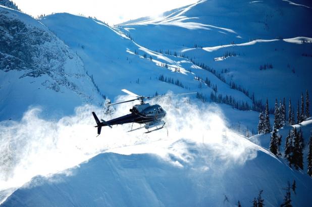 Heliski en Revelstoke