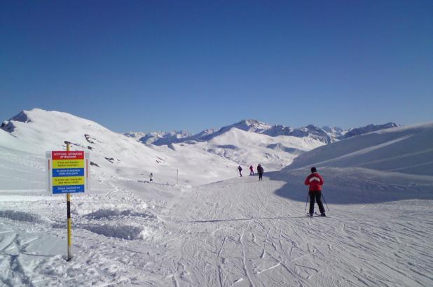 Nieve abundante en Hochwang