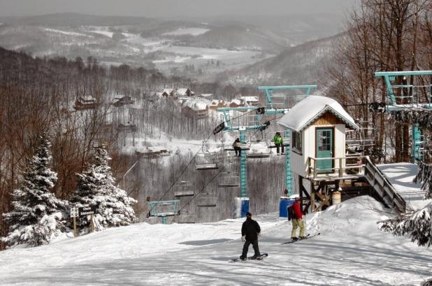 Bonitas vistas en Holiday Valley