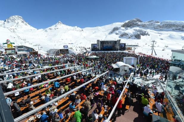 Imagen del concierto de Pascua en Ischgl