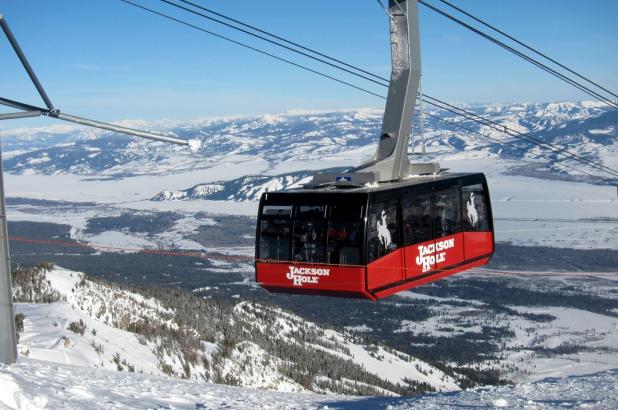 El famoso teleférico de Jackson Hole