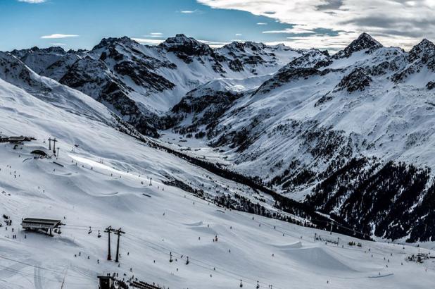 Espectaculares vistas en Jakobshorn