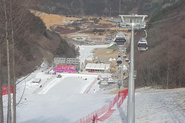 Telecabina en Jeongseon Alpine Centre