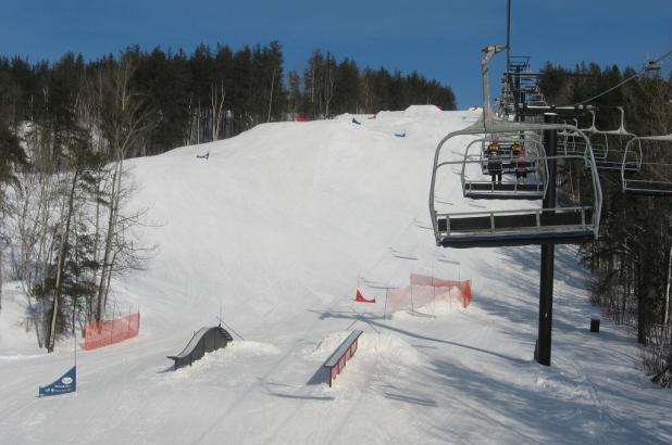 Snowpark en Kamiskotia