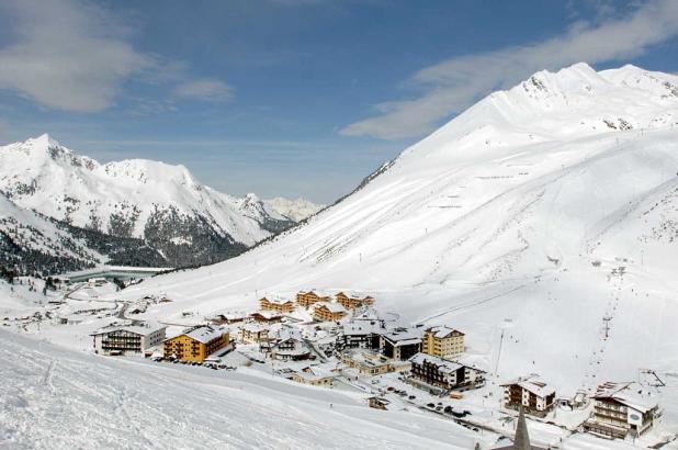 Panorama de Kúhtai en el Tirol