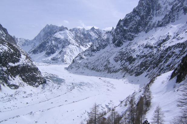 La Vallée Blanche, en Chamonix