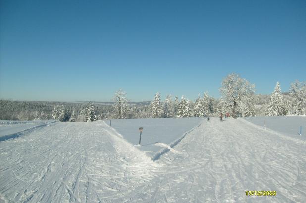 Bonito paisaje en Le Pâquier