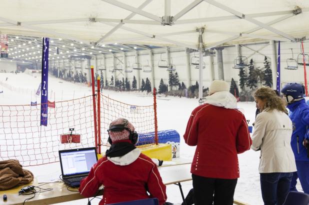 Imagen de la estación Indoor de esquí Madrid Snowzone.