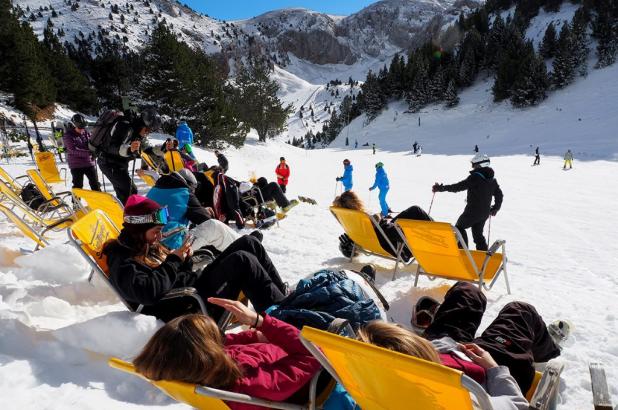 Imagen del Cap del Bosc en el primer fin de semana temporada, 2015-16