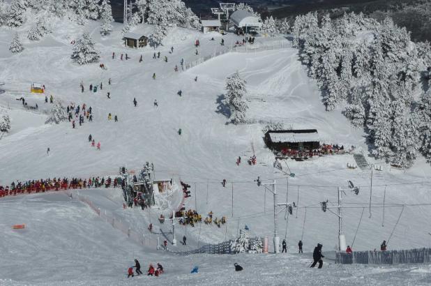 Vista de la estación de Masella en el Pirineo catalán