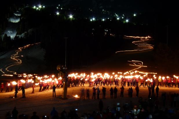 Imagen de Masella el día de la inauguración del esquí nocturno