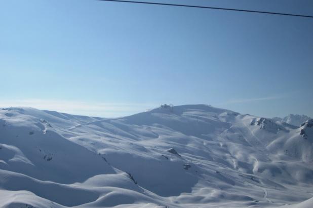 Vista de la parte sur de la estacion Hasliberg