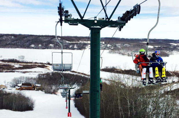 Telesilla en Minnedosa Ski Valley