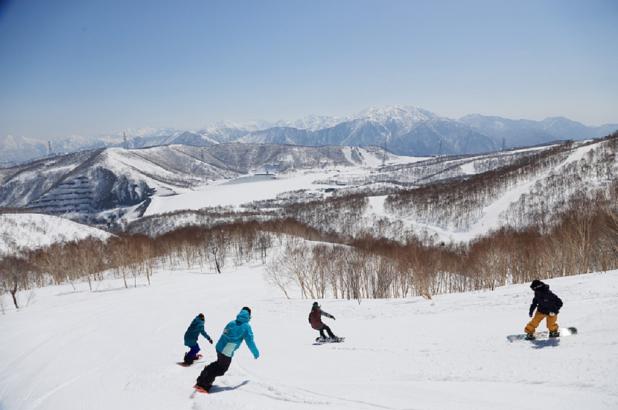 Snowboarding en Mitsumata/Kagura/Tashiro