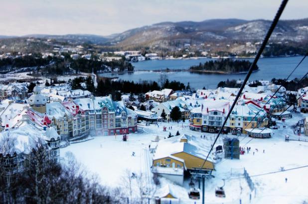 Telecabina en Mont Tremblant