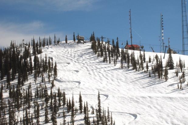 Día soleado en Montana Snowbowl